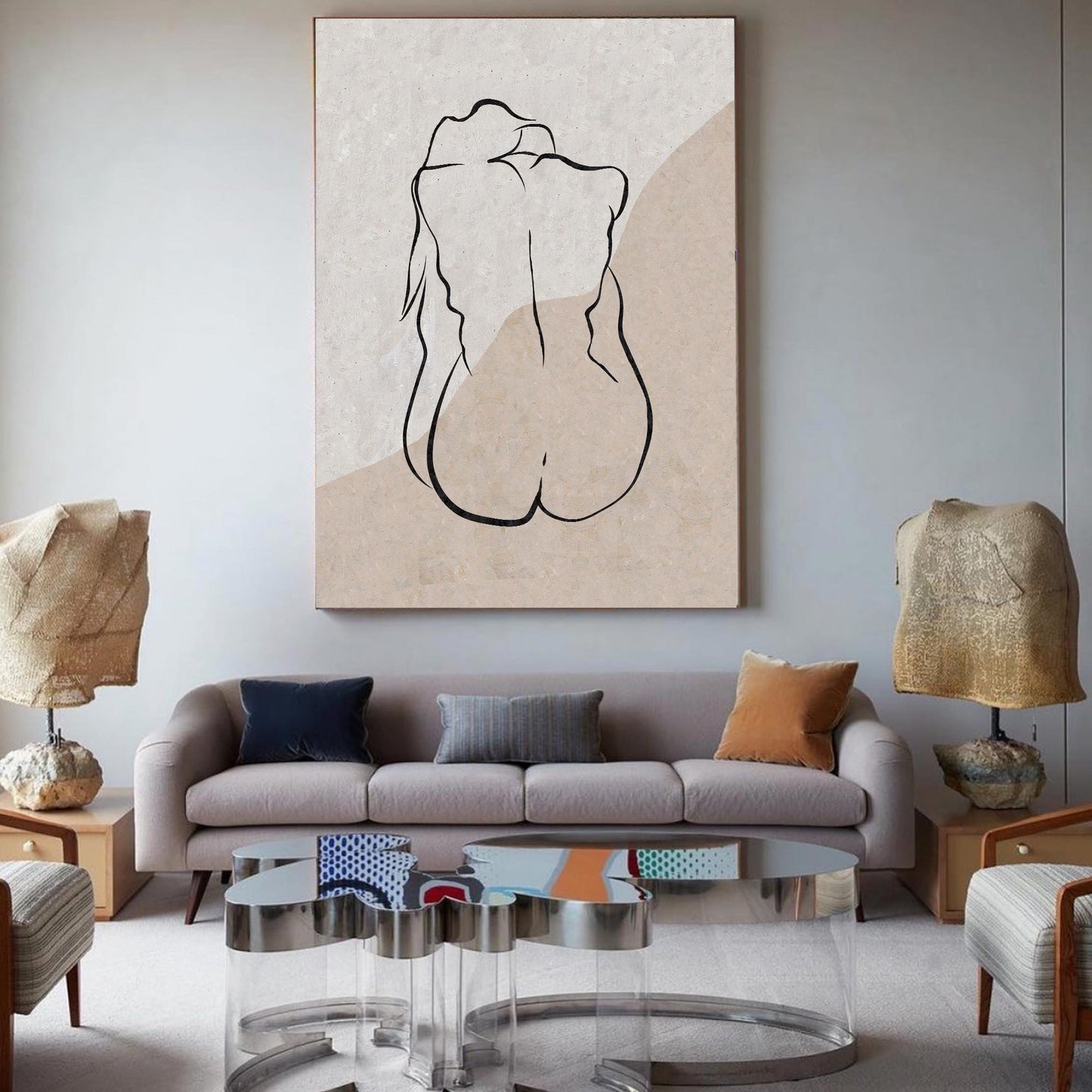 Minimalistisk Plakat i Papir